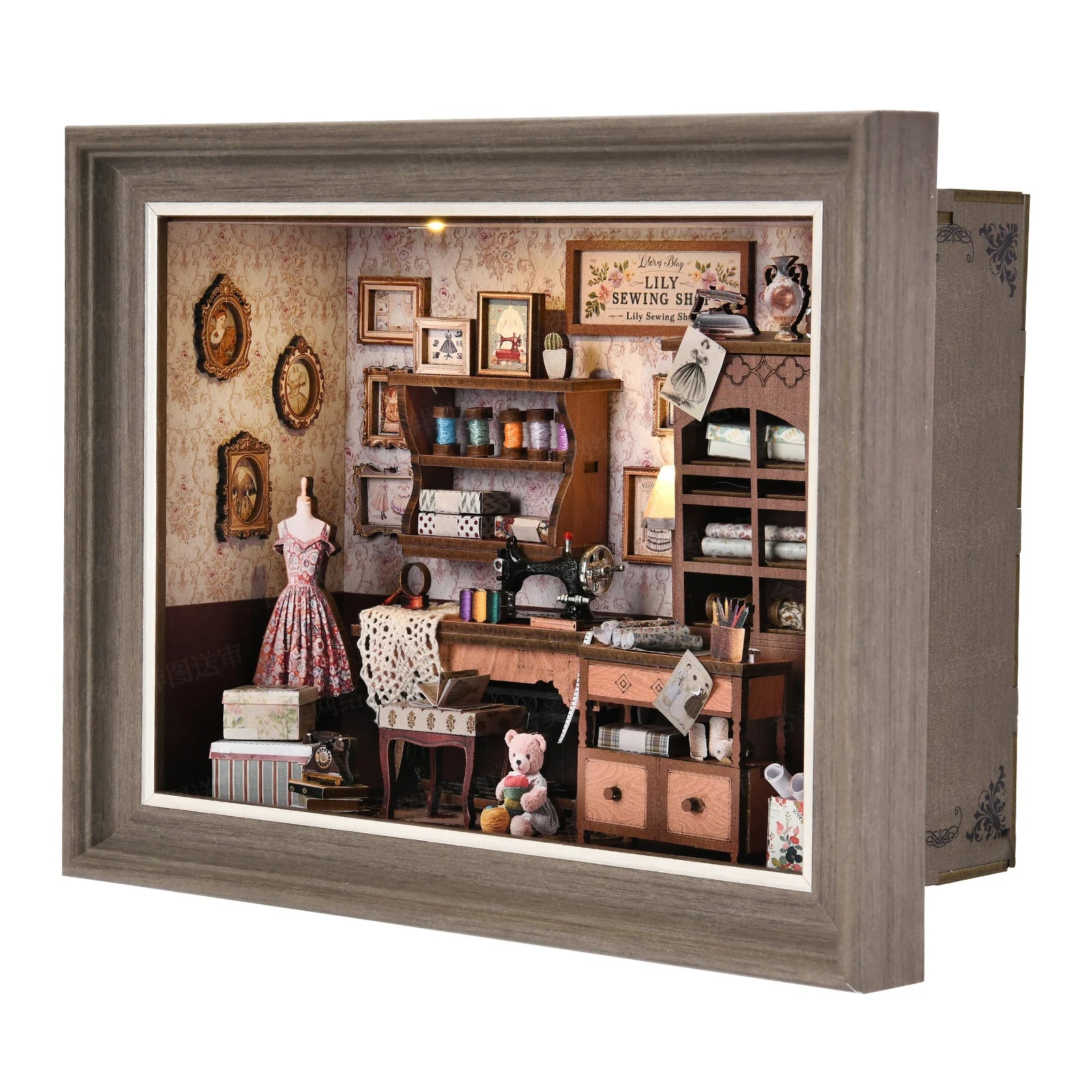 DIY Tailor’s Shop Book Nook Kit