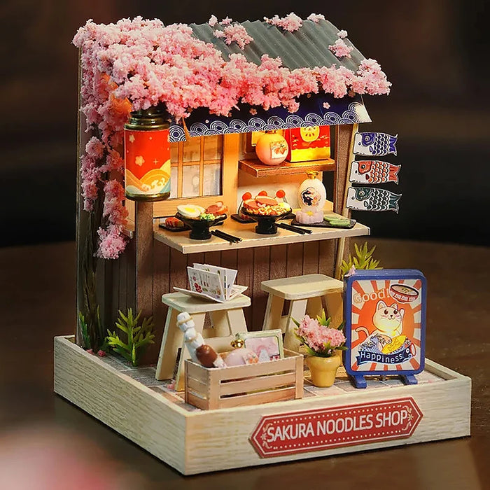 DIY Miniature Wooden Dollhouse Kit