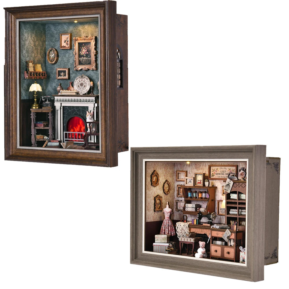 DIY Tailor’s Shop Book Nook Kit